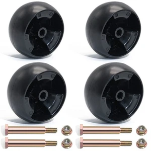 4 Pack Mower Deck Wheel Kit Replace for MTD/Cub Cadet 734-04155 Replace for T... - Imagen 1 de 8