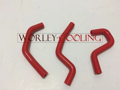 CA-Red Silicone Radiator Hose FOR HONDA CR85R CR 85 R/CR85RB expert 2003-2007 Foto 1 de 4