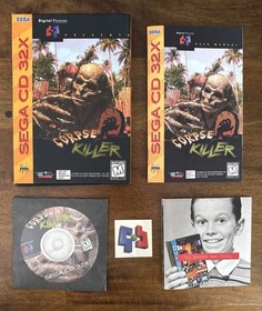 Corpse Killer For Sega Genesis 32X CD Video Game Complete In Box CIB RARE