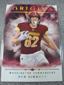 2024 Panini Origins - Novatos Ben Sinnott #118 (RC) V375 - Imagen 1 de 2