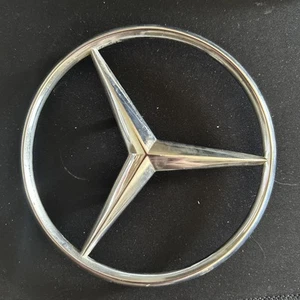MERCEDES Chrome Trunk Emblem 7580058 (OEM) - Picture 1 of 5