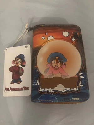 An American Tail Fievel Zip Around Wallet Loungefly - Image 1 of 4