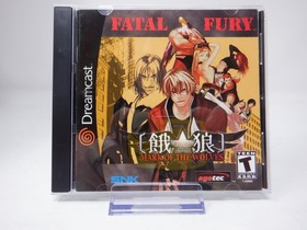 Fatal Fury Mark of the Wolves (Sega Dreamcast) Disc & Manual Only