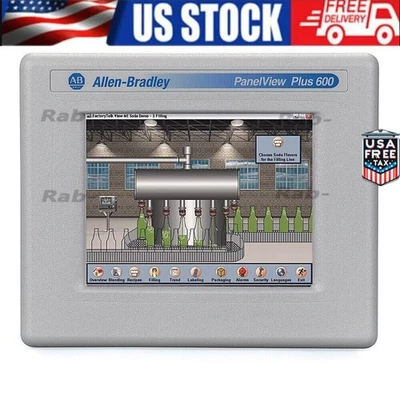 New 2711P-T6C20D9 A PanelView Plus 600 Touchscreen 2711P-T6C20D9 Factory Sealing - Image 1 of 4
