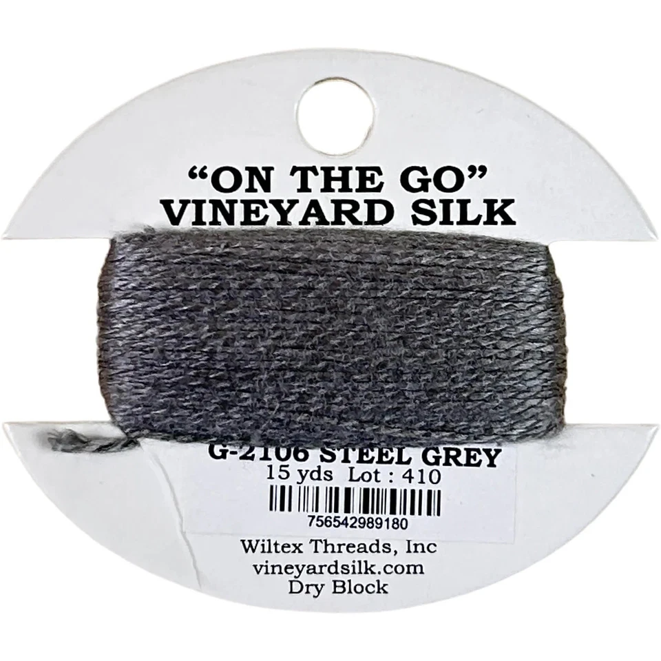 Vineyard 100% Silk Classic Fiber - On The Go Carded Thread  Needlepoint Wiltex - Image 1 of 1