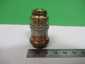 ANTIQUE BRASS OBJECTIVE CARL ZEISS 1903 RARE IRIS OPTICS MICROSCOPE PART F3-B-19 - Picture 1 of 11