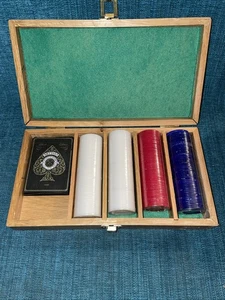 Poker Chips und Karten Set  - Bild 1 von 9