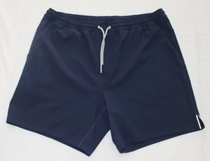 Neu $ 98 Johnnie-O Performance Shorts Fitnessstudio Herren XL X-LARGE marineblau Taschen Jumpin - Bild 1 von 7