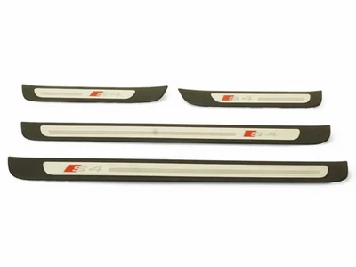 10-16 Audi S4 B8 Trim Cover Panel Sill Cuff Plate Door Right Left Set Of 4 Oem — 第 1/4 张图片