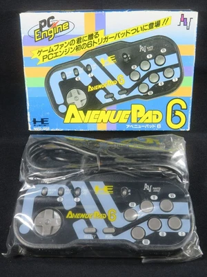 PC engine avenue pad 6 controller turbo NEC Japan game pce He Pc-Engin Open box - Image 1 of 4