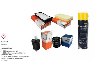 MAHLE Filtersatz MANNOL Klimareiniger passend für Citroën C5 I 3.0 V6 - Bild 1 von 4