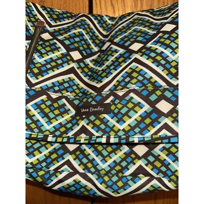 Bolso Bandolera Mensajero para Laptop Vera Bradley Patrón Selva Lluvia.  Foto 1 de 4