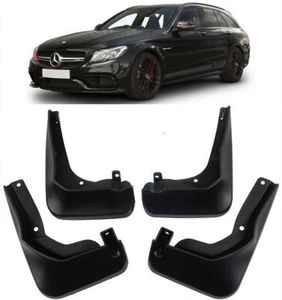 New Splash Guards Mud Flaps For 2015-2019 Mercedes Benz C Class AMG T-Model - Picture 1 of 10