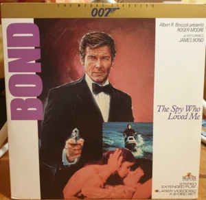 Laserdisc James Bond 007 The Spy Who Loved Me 2 Disc Moore Classics NTSC - Imagen 1 de 2