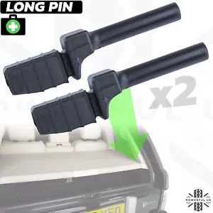 2x RangeRover L322 parcel shelf plastic broken pin repair load space cargo cover - Picture 1 of 7