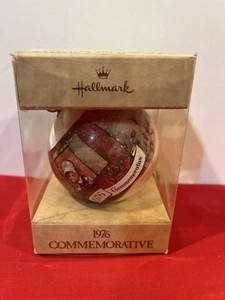 Hallmark 1976 Gedenk Satin Weihnachtsschmuck - Neu in geöffneter Box  - Bild 1 von 8