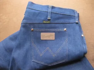 vintage WRANGLER 910 jeans - men's - 42x32 - 1970's deadstock - MADE IN USA - Picture 1 of 10