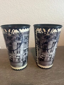 (2) New York Yankees 2023 Stadium Cups Churchill 32 oz Plastic Souvenir - Picture 1 of 5