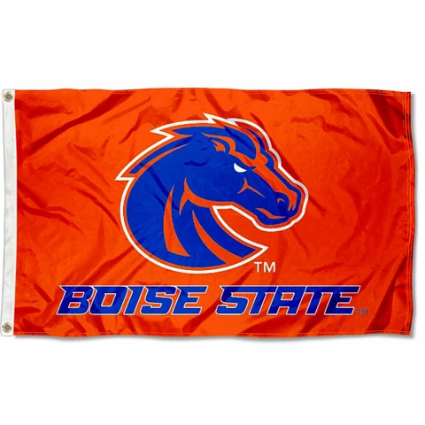 Boise State Broncos Orange Flag Large 3x5 Cover