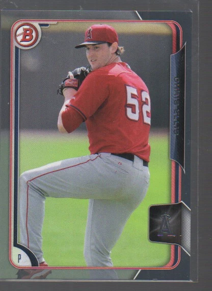 CHRIS ELLIS   2015 BOWMAN DRAFT SILVER CARD #132/499 - Image 1 of 1