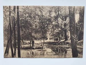 AK Drebkau Niederlausitz bei Cottbus Partie aus dem Schlossgarten - Mangel Knick - Picture 1 of 4