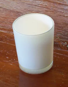 White Glass Tealight Candle Holder Party Event Function Wedding Table Decoration - Picture 1 of 4