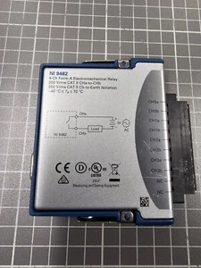 Relé electromecánico National Instruments NI 9482 4 canales forma A - Imagen 1 de 6