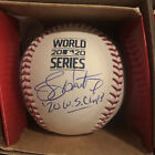 Jerry Hairston Jr Signed 2020 Ws Ball “2020 Ws Champs” 