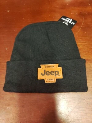 Gorra gorro con logotipo Jeep estado nuevo con etiquetas negra Foto 1 de 2