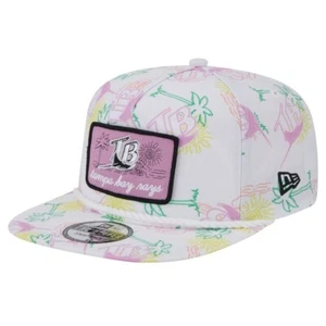 Tampa Bay Rays New Era Islander Golfer Rope Snapback Hat Cap MLB Men's Floral TB - Picture 1 of 8