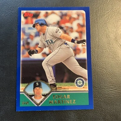 #159 Edgar Martinez Seattle Mariners￼ 2003 Topps￼￼￼ Cb36 - Image 1 of 2