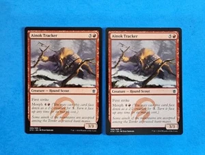 2x Ainok Tracker Khans of Tarkir 2014 Mtg Magic Card Creature Hound Scout 96 - Picture 1 of 2