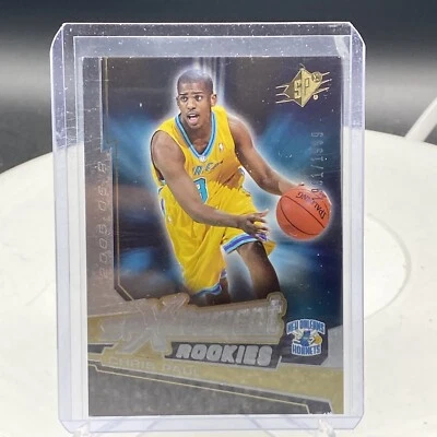 2005-06 Upper Deck SPx SPxcitement Rookies #XCR1 CHRIS PAUL Rookie #D /1999 RC - Image 1 of 2