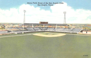 H1296 SAN ANGELO, TX. POSTCARD, GUINN BASEBALL FIELD - Picture 1 of 2