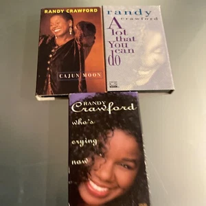 Randy Crawford - Who's Crying Now Cajun Moon A Lot That You Can Do Cassette Lot - Picture 1 of 8