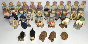 J.C. Country Collection 1990er LOT 33 Miniatur Figuren Igel Frosch Maus 2" - Bild 1 von 1