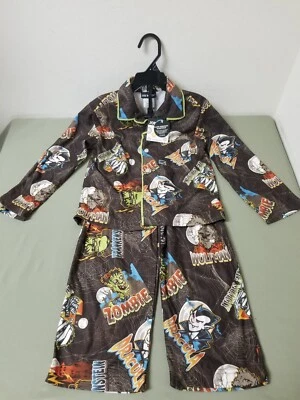 New Boys Joe Boxer 2 Pc. Monster Zombie Pajama's Sleepwear. - Image 1 of 4