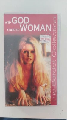 BRIGITTE BARDOT and god created woman  RARE COVER   SEALED VHS - Image 1 of 4
