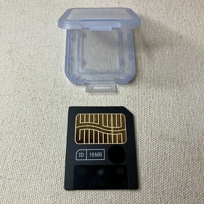 Olympus SmartMedia ID 16MB M-16P Camera Memory Card With Case - Image 1 of 4