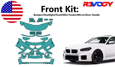 For BMW M2 2023-2025 Front Paint Protection Film PreCut Kit PPF - Image 1 of 4