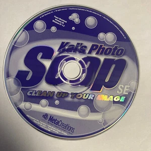 Kai's Photo Soap for Macintosh [Vintage Software] CD-ROM Disc - Picture 1 of 2