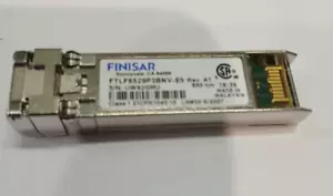 Finisar FTLF8529P3BNV-E5 SFP+ TRANSCEIVER MODUL 019-078-045 - Bild 1 von 2