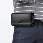 Black Phone Bag For 3.5-6.3 Inches Belt Clip New Waist Bag  Mobile Phones