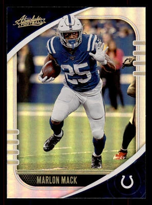 2020 Panini Absolute Marlon Mack #39  Indianapolis Colts - Image 1 of 2
