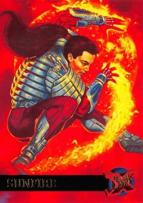 SUNFIRE / '95 1995 Fleer Ultra X-Men BASE Card #49 - Art by Marc Sasso - Image 1 of 2