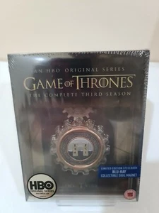 GAME OF THRONES SEASON 3 BLU-RAY STEELBOOK, DISPATCH SAME DAY - Picture 1 of 8
