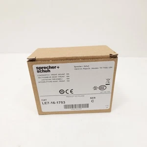 Sprecher + Schuh LE7-16-1753 Lastschalter Frontmontage 16A SER C Neu im Karton - Bild 1 von 3