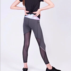 Ivivva Mesh With The Best Pant Leggings Size 12 - Picture 1 of 8