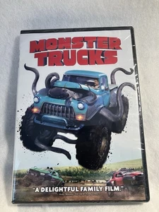 Monster Trucks (DVD, 2017) Brand New Sealed Paramount / Nickelodeon Family Movie - Imagen 1 de 7
