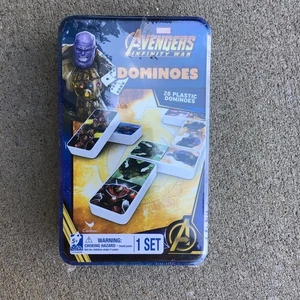Dominó Cardinal Marvel Avengers Infinity War, 28 piezas, lata de coleccionista - Imagen 1 de 6